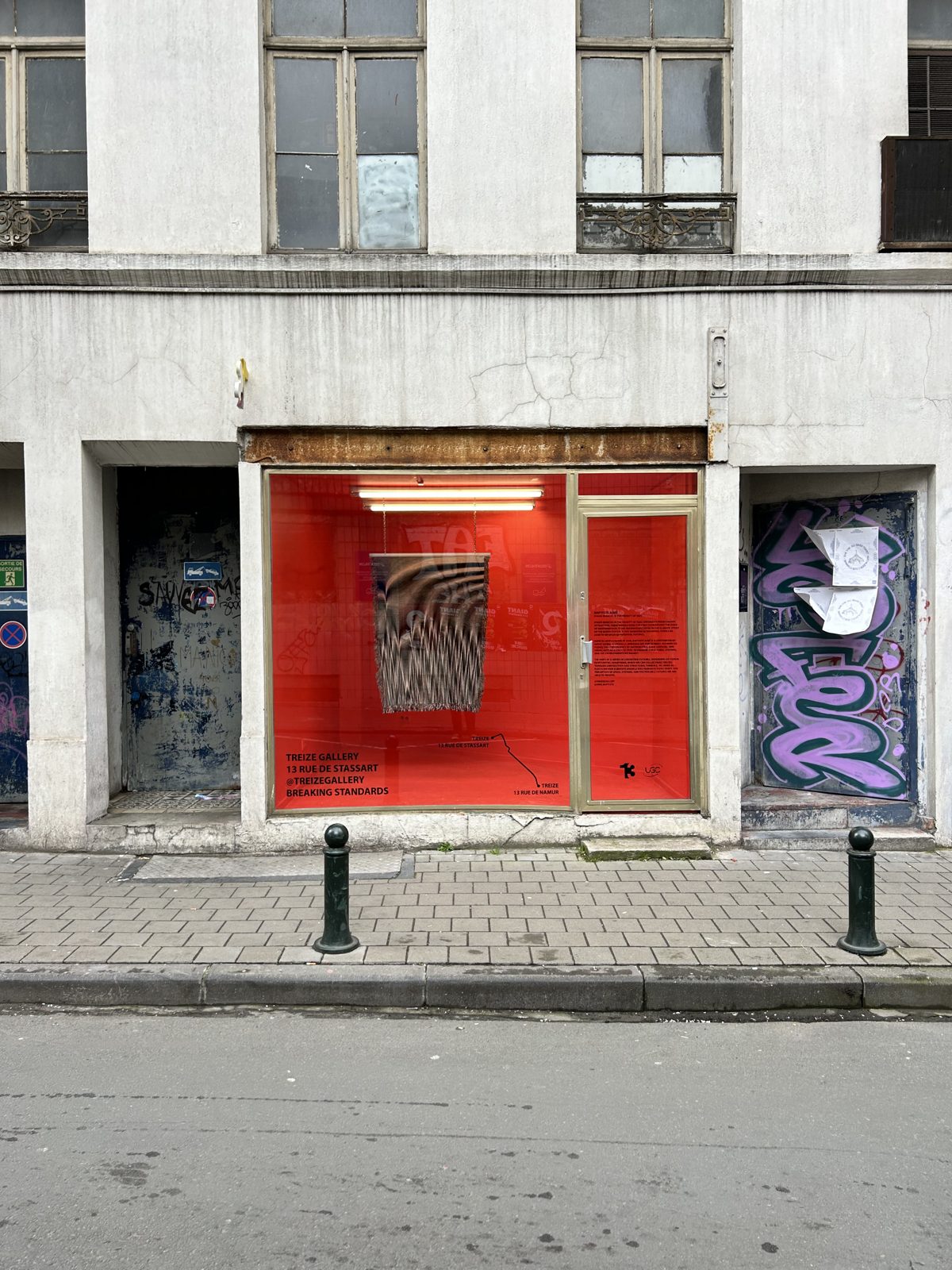 Baptiste Aimé, artist exhibited at TREIZE, contemporary art gallery in Brussels