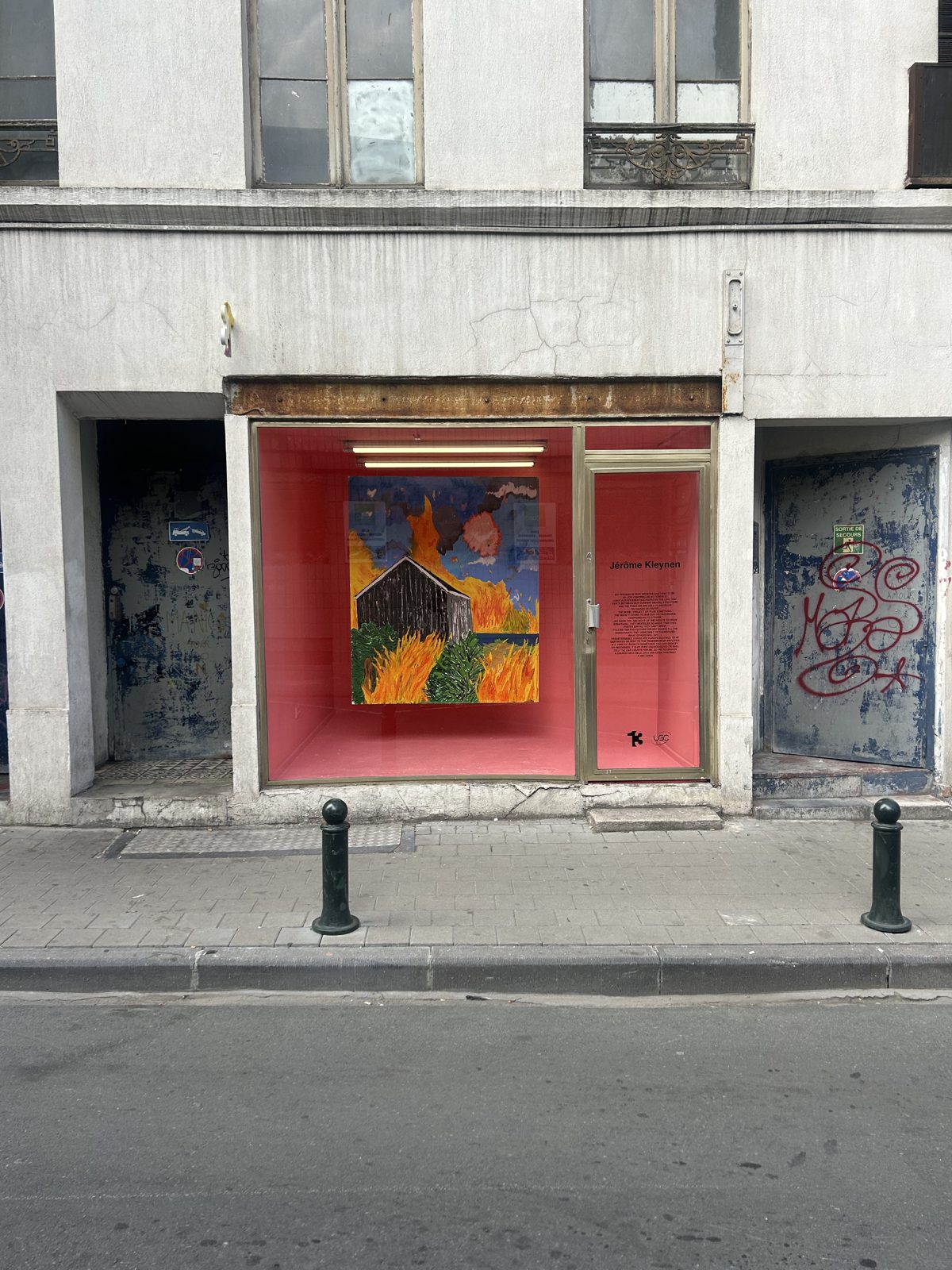 Jérôme Kleynen, artist exhibited at TREIZE, contemporary art gallery in Brussels