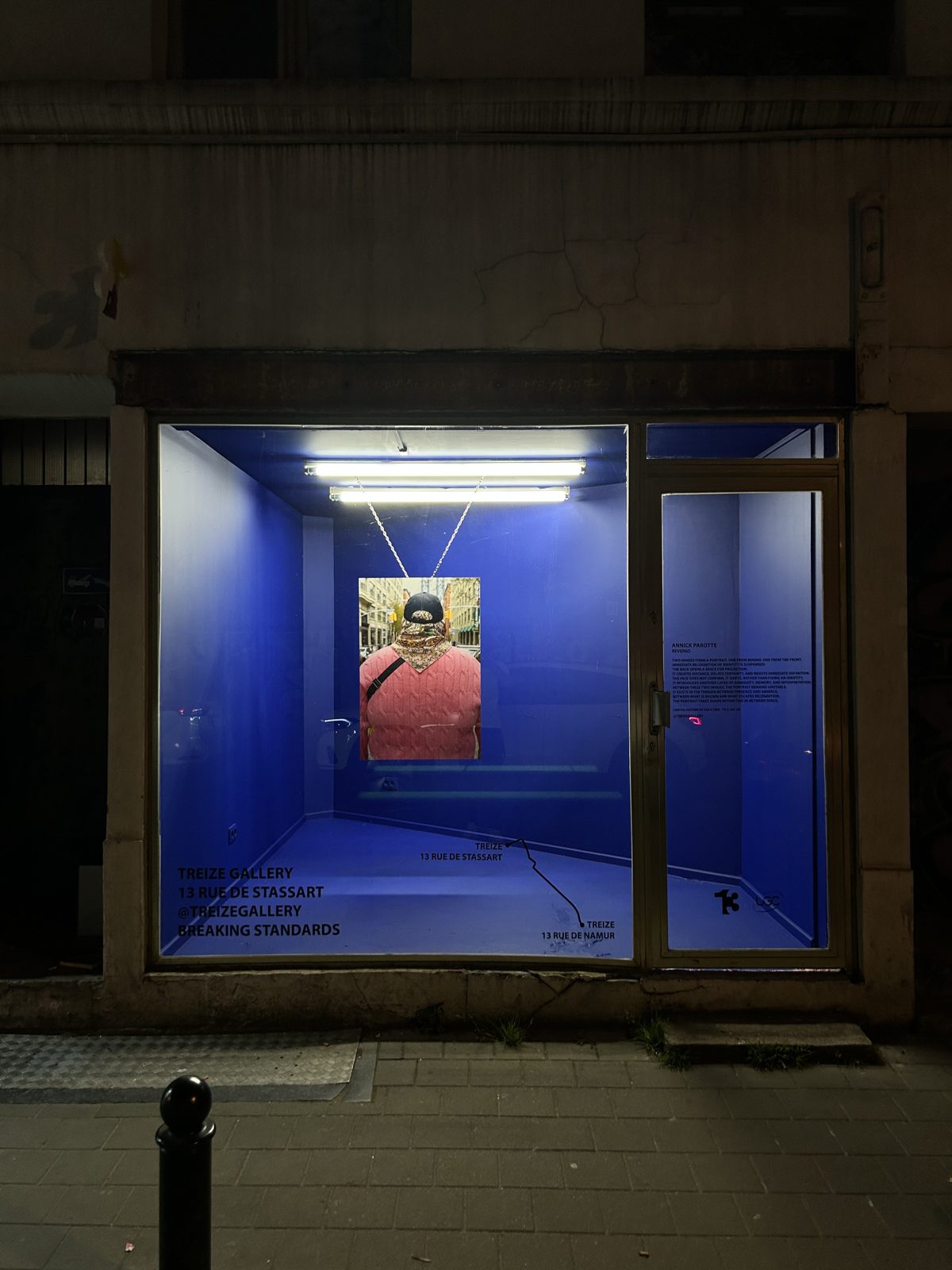 Annick Parotte, artist exhibited at TREIZE, contemporary art gallery in Brussels