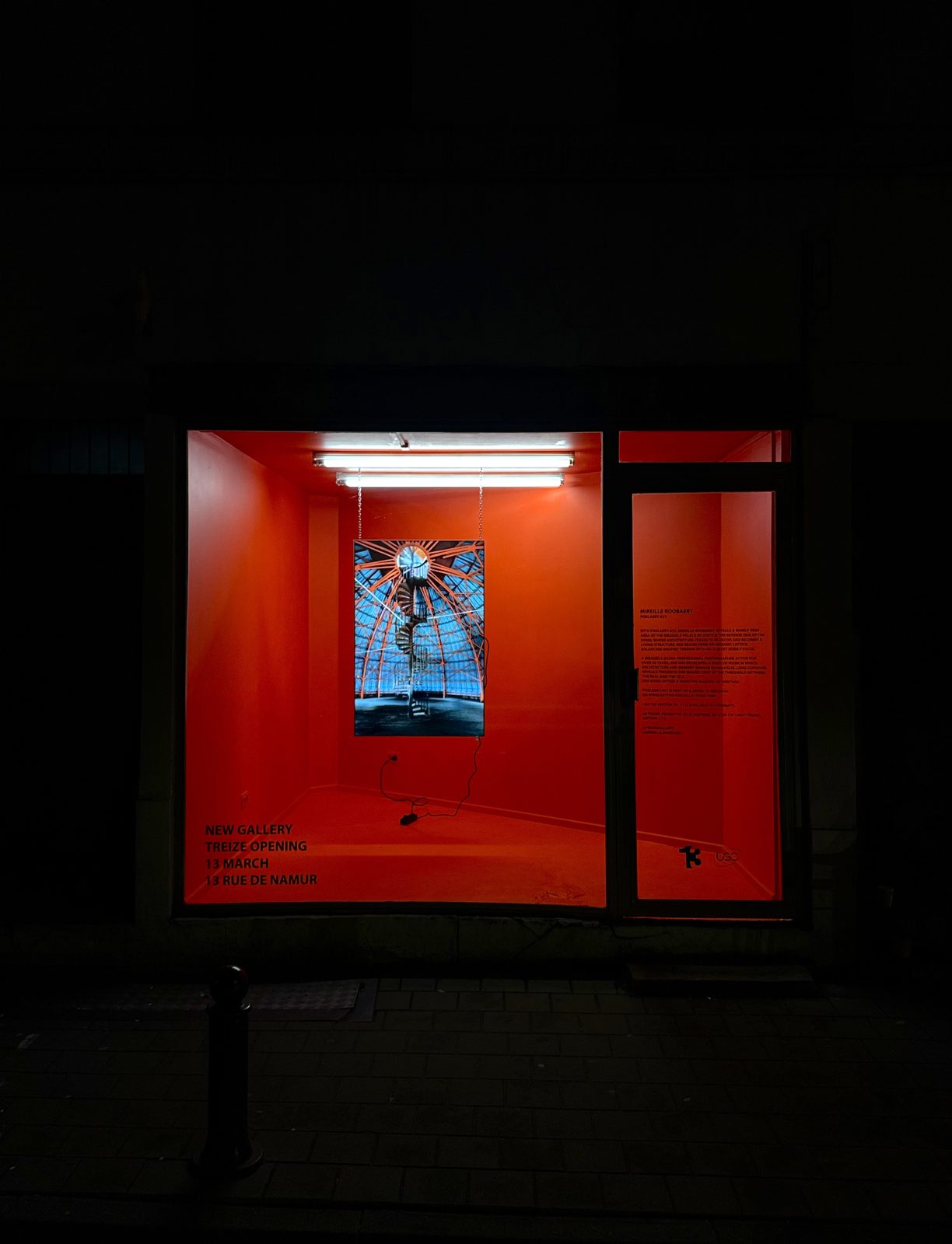 Mireille Roobaert, artist exhibited at TREIZE, contemporary art gallery in Brussels